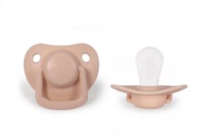 Fopspenen Peach 2-Pack 0-6M Filibabba