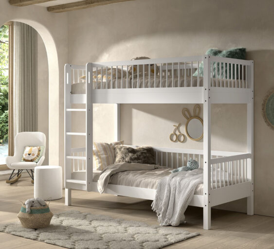 STAPELBED 090 X 200 FORREST WIT VIPACK