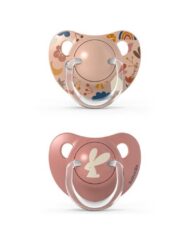 Fopspenen Forest Roze 0/6M Suavinex