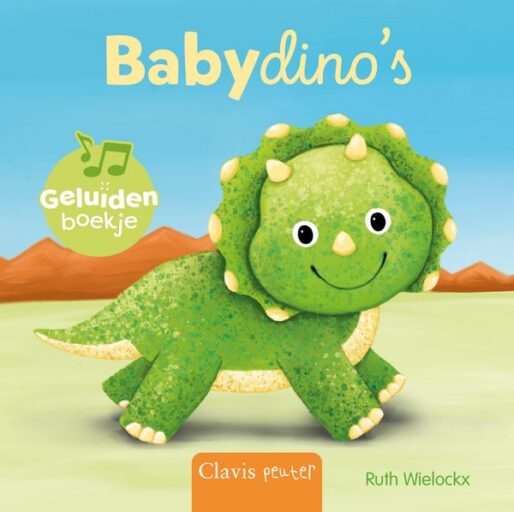 Geluidenboekje Babydino’s Ruth Wielockx