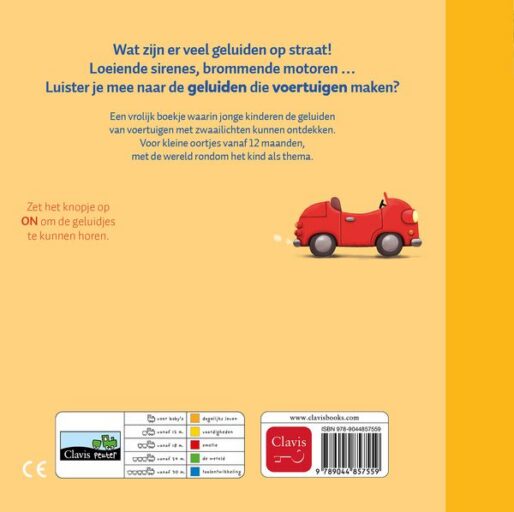 Geluidenboekje Dag Brandweerwagen Ruth Wielockx