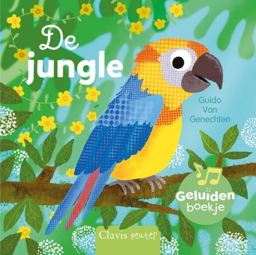 Geluidenboekje De Jungle Guido Van Genechten