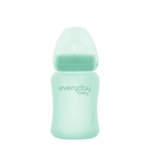 Glazen Fles 150ml Mint Green