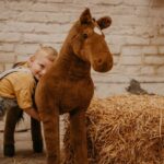 Staande Knuffel Paard 80 Cm Wild & Soft