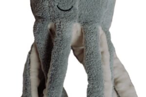 Knuffel Met Hartslag Olly Sea Grey Flow