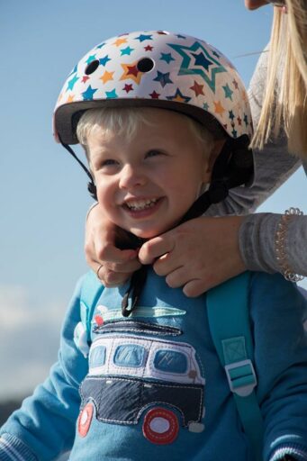 Kiddimoto Fietshelm Kind Stars S