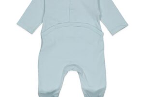 Kruippakje Met Voetjes Babyblauw 3M