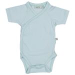 Romper Korte Mouw Babyblauw 3M