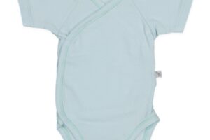 Romper Korte Mouw Babyblauw 3M