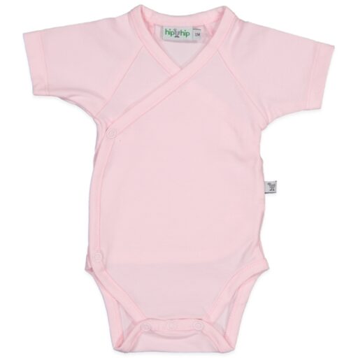 Romper Korte Mouw Babyroze 00M – 44 Hip Hip