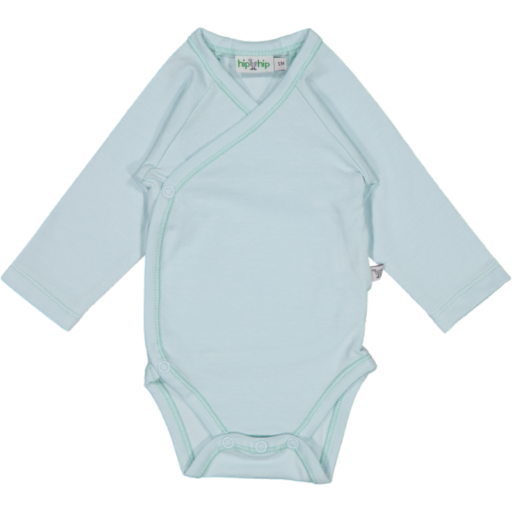Body Lange Mouw Babyblauw 3M