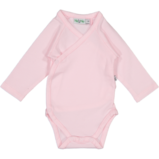 Body Lange Mouw Babyroze 3M