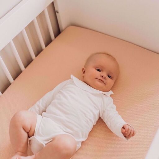 Aerosleep Hoeslaken Peach 70×140 Cm