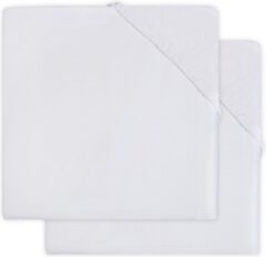 Hoeslaken Parkmatras Wit 2-pack Jollein