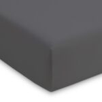 Hoeslaken Antraciet 90x200 Romanette