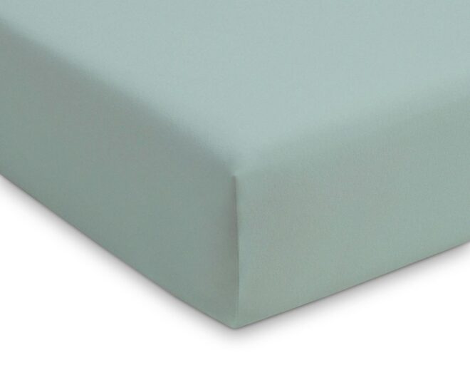 Hoeslaken Mistygreen 90 x 200 Romanette