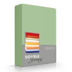 Hoeslaken Dustygreen 90 x 200 Romanette