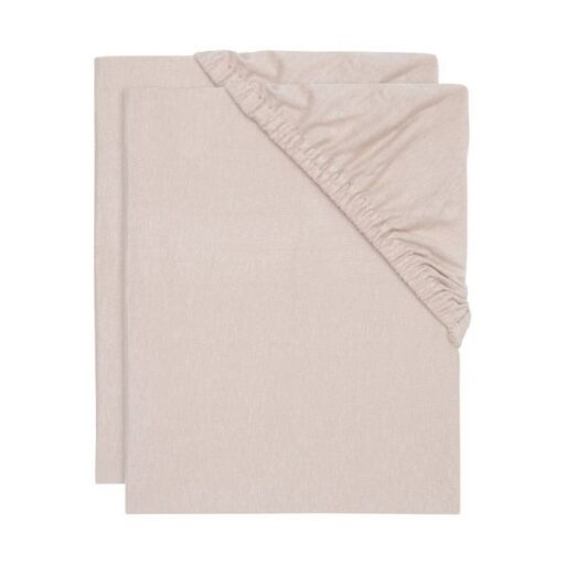 Hoeslakens Wieg Wild Rose Set van 2 Jollein