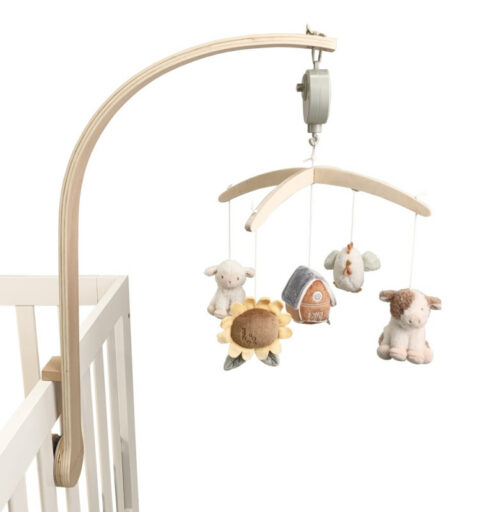 Muziekmobiel Hout Little Farm Little Dutch