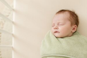 Inbakerslaapzak Piep Olive Teddy Puckababy