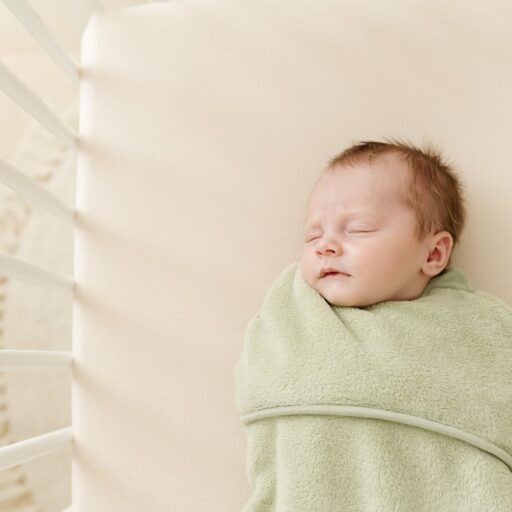 Inbakerslaapzak Piep Olive Teddy Puckababy