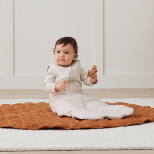 Inbakerslaapzak Ergococoon Oatmeal Marle 0-3M 2.5 TOGbErgopouch