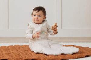 Inbakerslaapzak Ergococoon Oatmeal Marle 0-3M 2.5 TOGbErgopouch