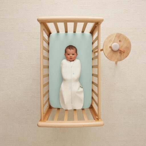 Inbakerslaapzak Ergococoon Oatmeal Marle 0-3M Ergopouch