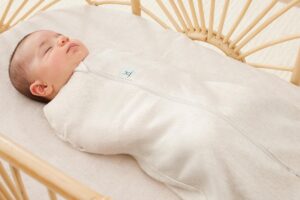 Inbakerslaapzak Ergococoon Oatmeal Marle 0-3M Ergopouch