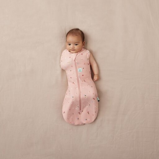Inbakerslaapzak Ergococoon Daisies 0-3M Ergopouch