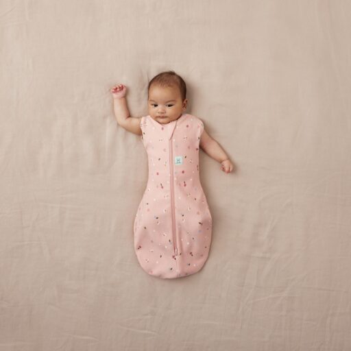 Inbakerslaapzak Ergococoon Daisies 0-3M Ergopouch