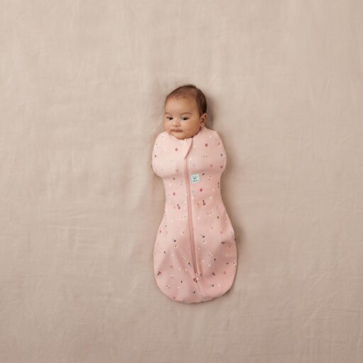Inbakerslaapzak Ergococoon Daisies 0-3M Ergopouch