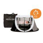 Reisbed Instant Travel Cot Grey Rock Aeromoov