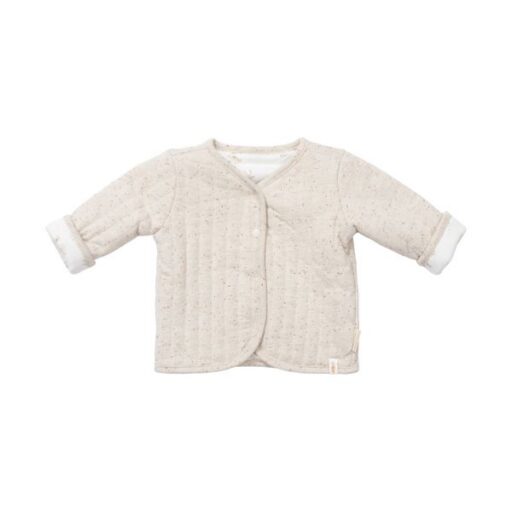 Babyjasje reversible baby bunny/nappy Sand Maat 62 Little Dutch