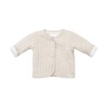 Babyjasje reversible baby bunny/nappy Sand Maat 62 Little Dutch