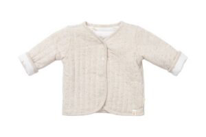 Babyjasje reversible baby bunny/nappy Sand Maat 62 Little Dutch