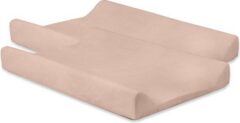 Jollein Waskussenhoes Badstof Pale Pink / Rosewood 2-pack