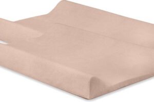 Jollein Waskussenhoes Badstof Pale Pink / Rosewood 2-pack