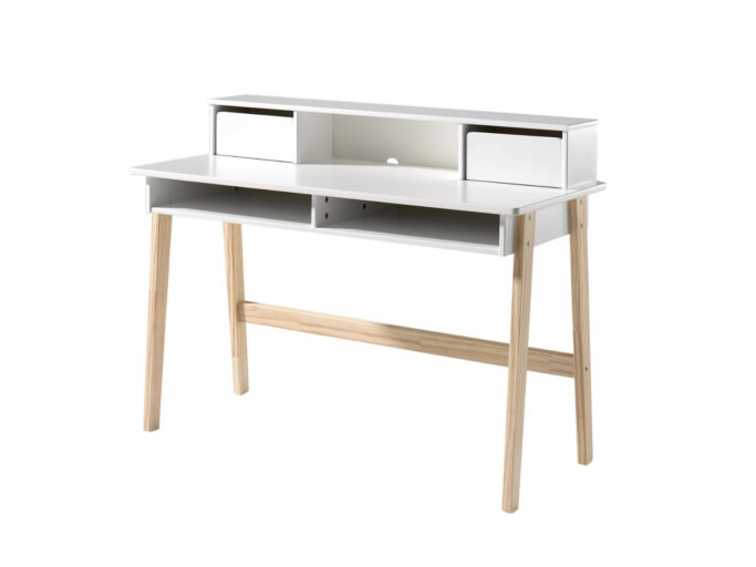 BUREAU MET OPZET WIT KIDDY