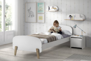 BED 090 X 200 WIT KIDDY