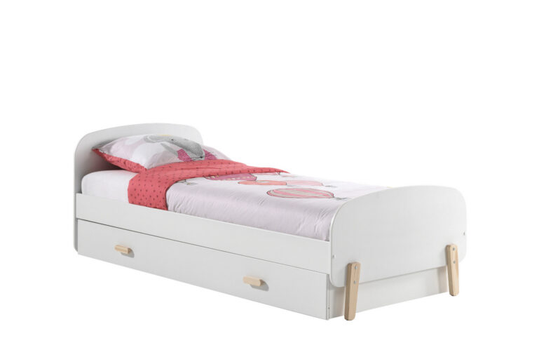 BEDLADE 90CM WIT KIDDY VIPACK