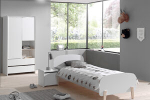 BED 090 X 200 WIT KIDDY