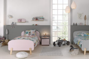 BED 090 X 200 OUD ROSE KIDDY VIPACK