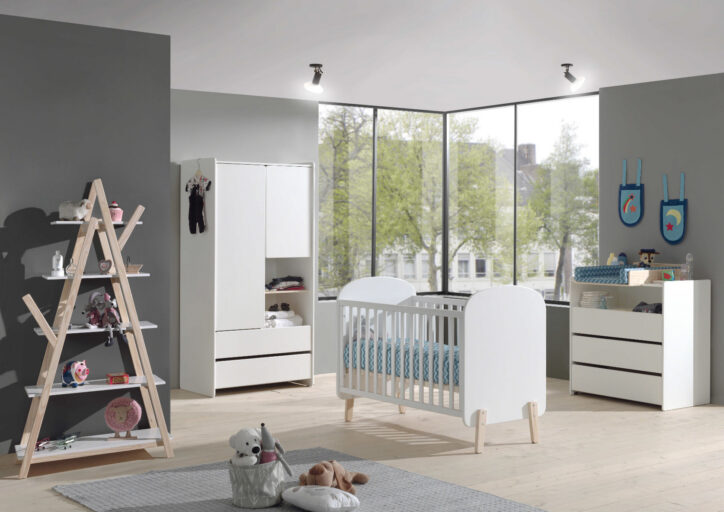 KLEERKAST 2 DEUREN + 2 LADES KIDDY VIPACK