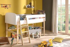 HALFHOOGSLAPER 90 X 200 WIT KIDDY VIPACK