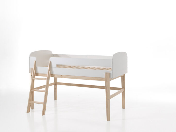 HALFHOOGSLAPER 90 X 200 WIT KIDDY VIPACK