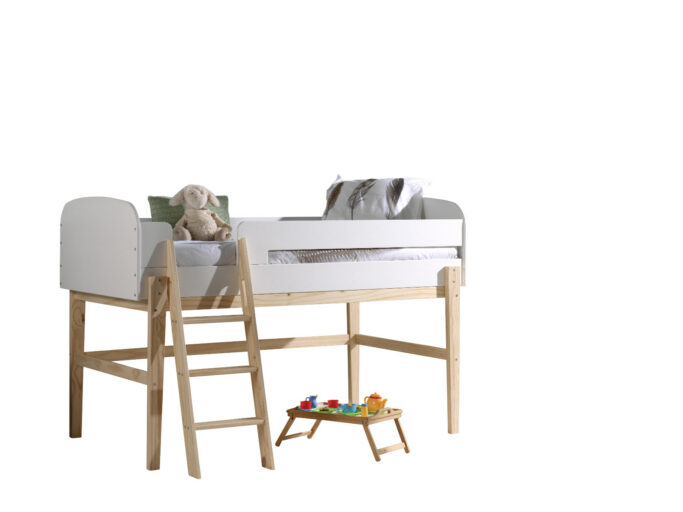HALFHOOGSLAPER 90 X 200 WIT KIDDY VIPACK