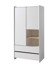 KLEERKAST 2 DEUREN + 2 LADES KIDDY VIPACK