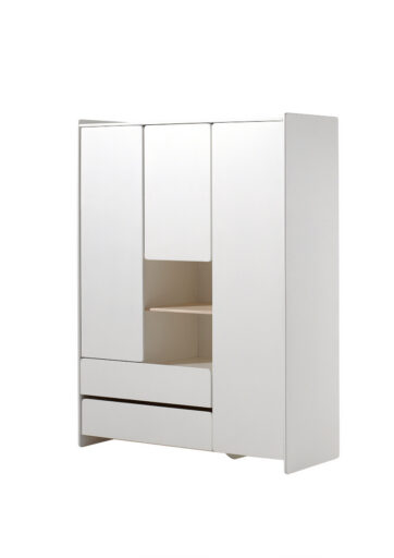 KLEERKAST 3 DEUREN + 2 LADES KIDDY VIPACK