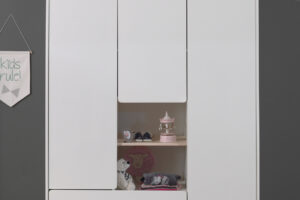 KLEERKAST 3 DEUREN + 2 LADES KIDDY VIPACK